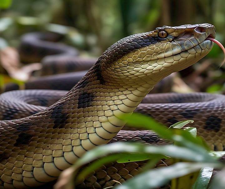 Amazon anaconda snake photos
